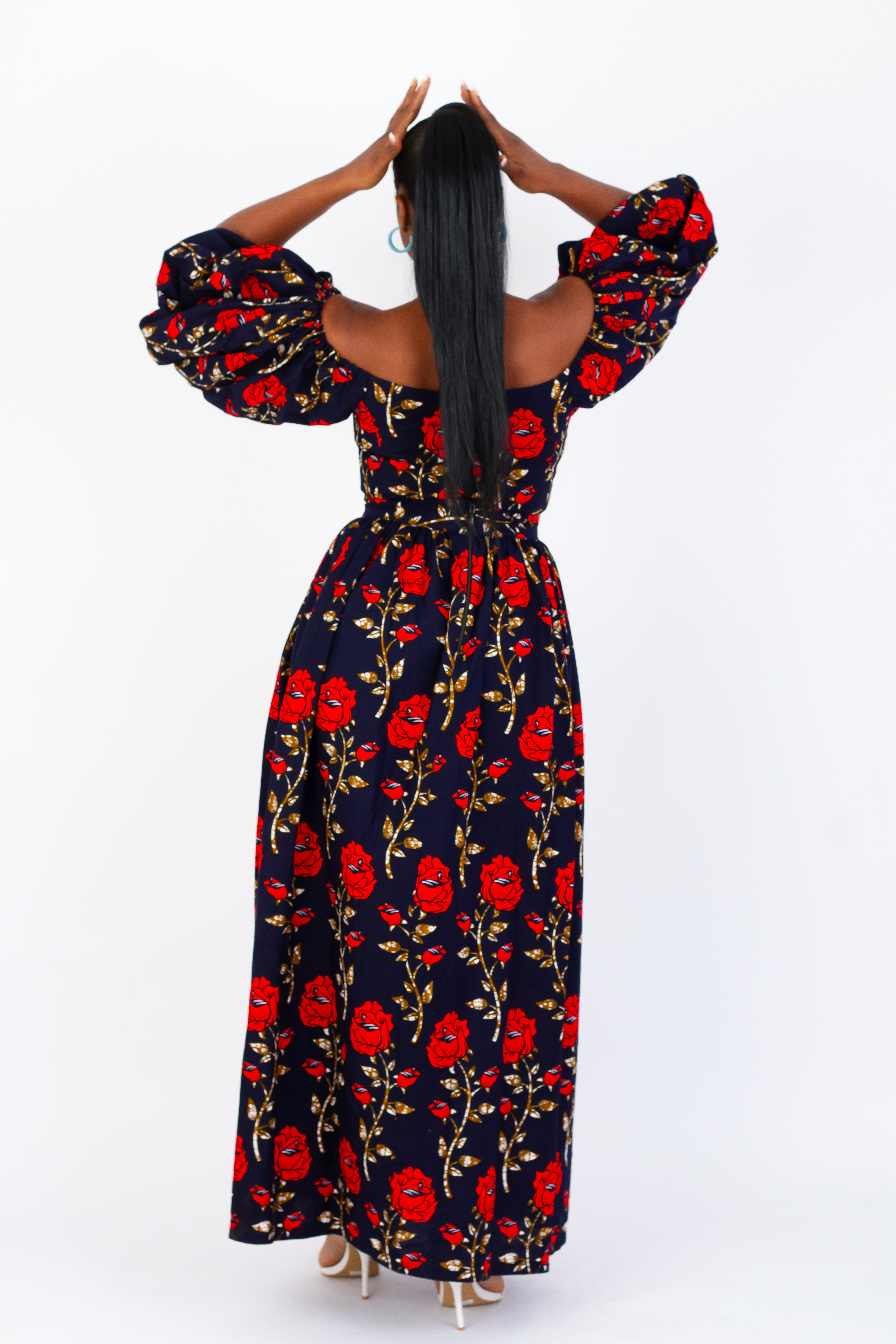 SHOP AFRICAN Wax newest Print Maxi SKIRTS High Waist Wrap Skirts Standard fits up to size 14