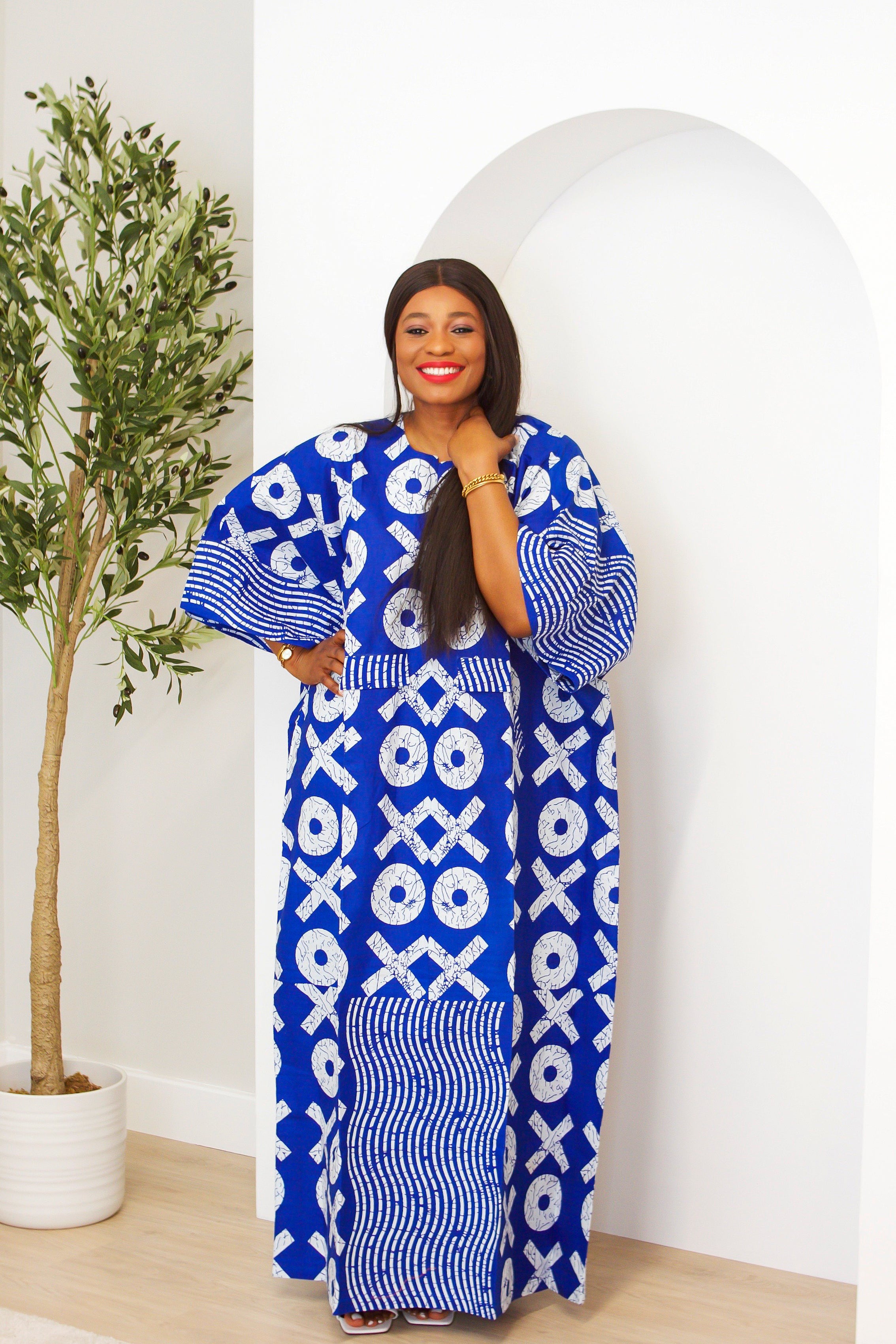 Maxi hotsell dashiki dress