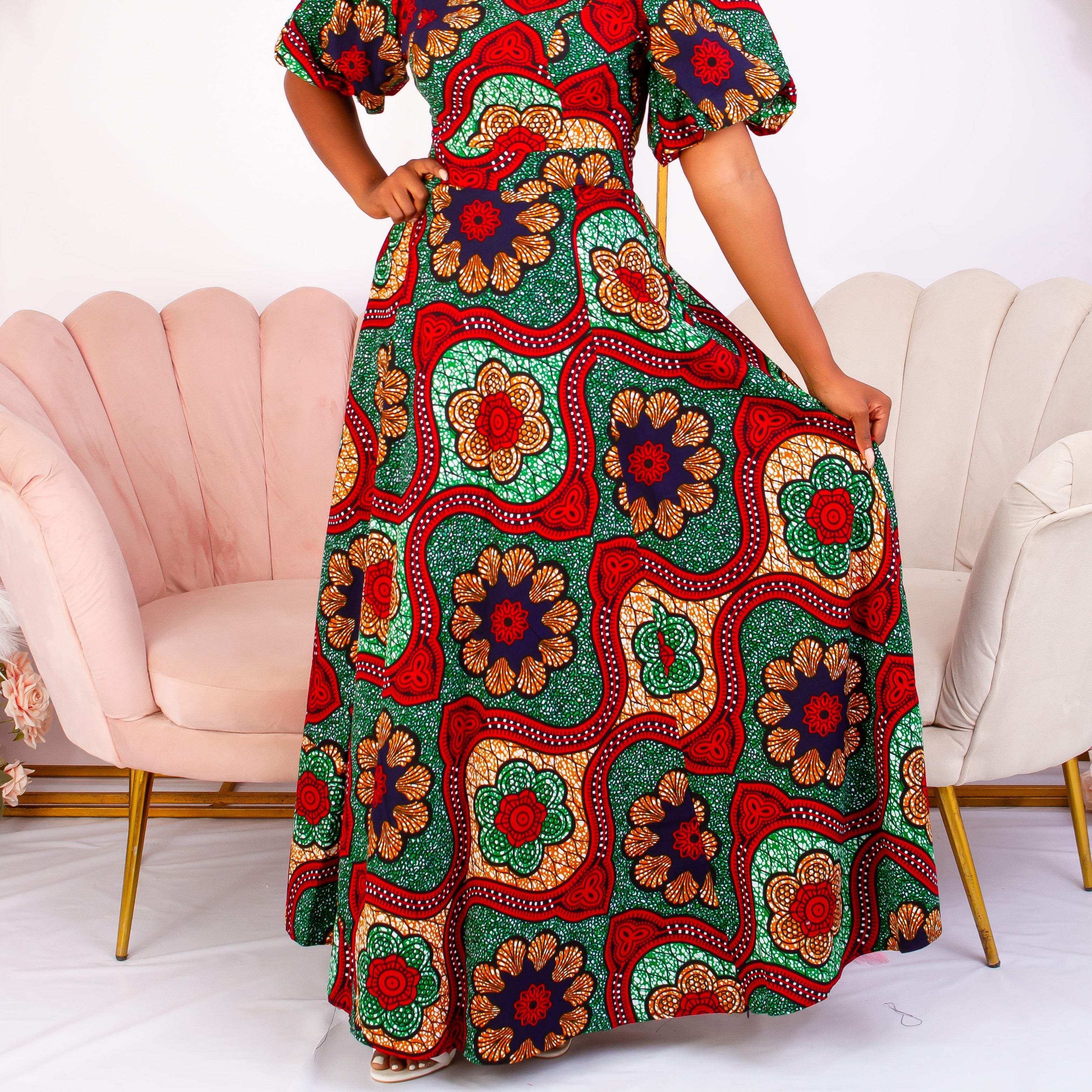 Plus size 2024 african skirts