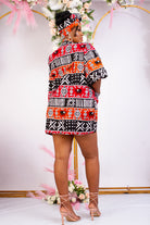 African Print outerwear | African print Jacket | Ankara kimono with headwrap| African Print Outerwear | Fall Fashion for African women | sustainable African Fashion | recycled African print clothing | Ethically sourced fashion | ethically sourced clothing | handmade clothing | African clothing for women | Ankara jacket | Tribal prints kimono | Floral African print clothing | Cotton Blazer | African print workwear | African clothing UK | Black-owned fashion brand | Kimono and Shorts set