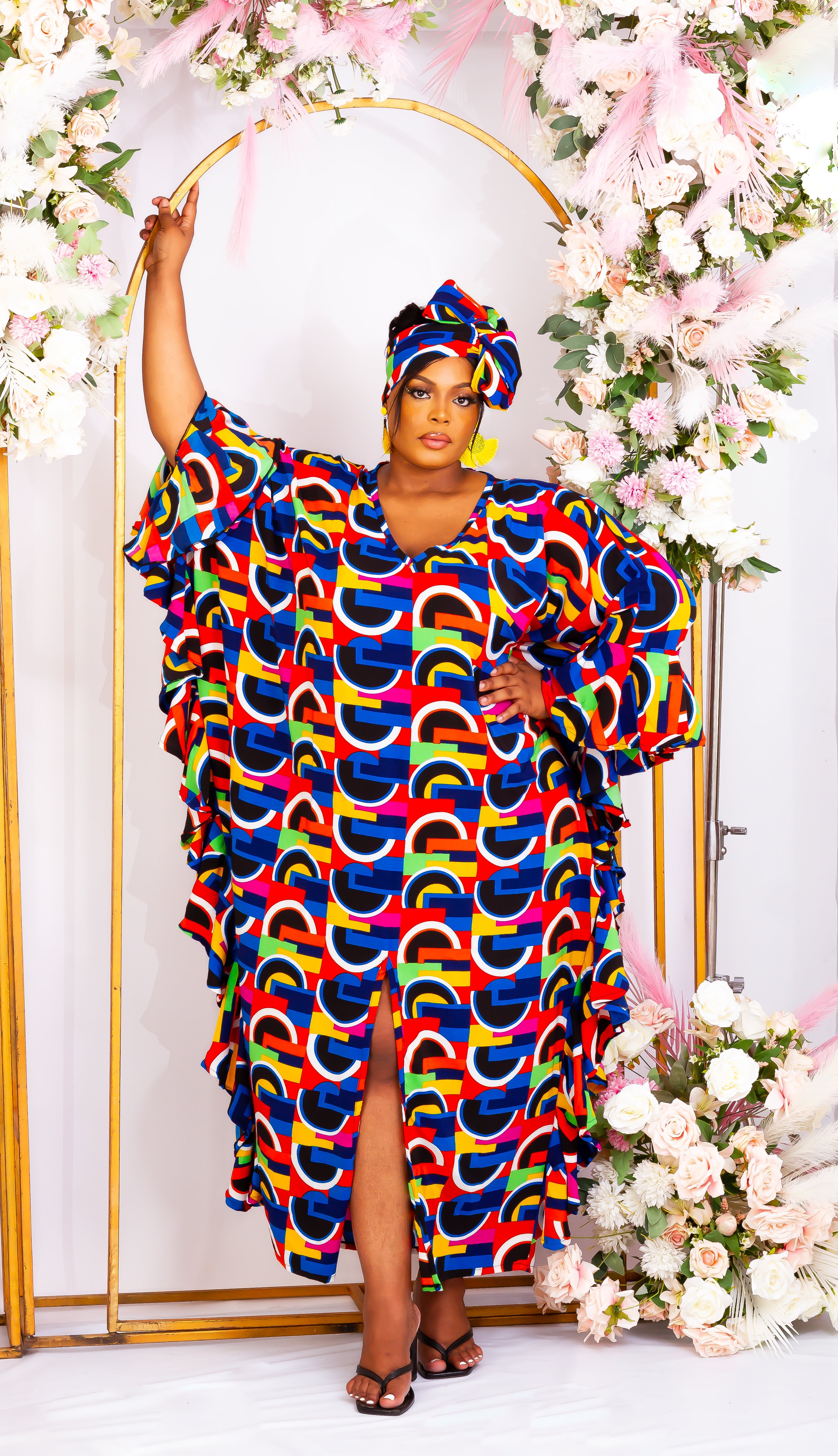 African shop kaftan dress