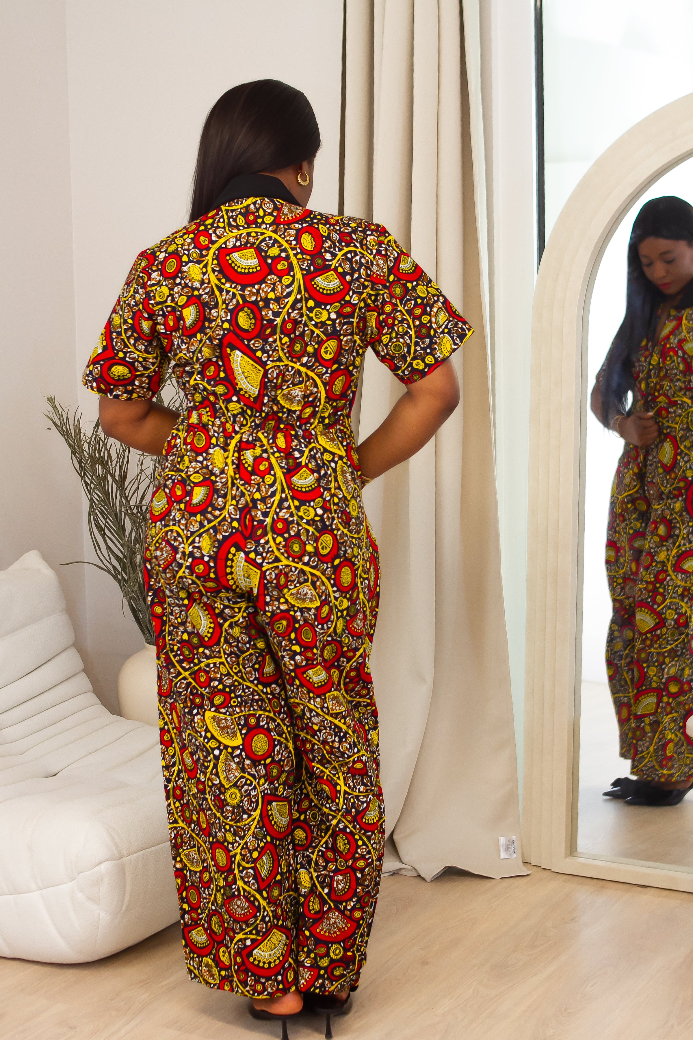 African Print Jumpsuit Ankara Romper African print Playsuit CUMO London CUMO LONDON