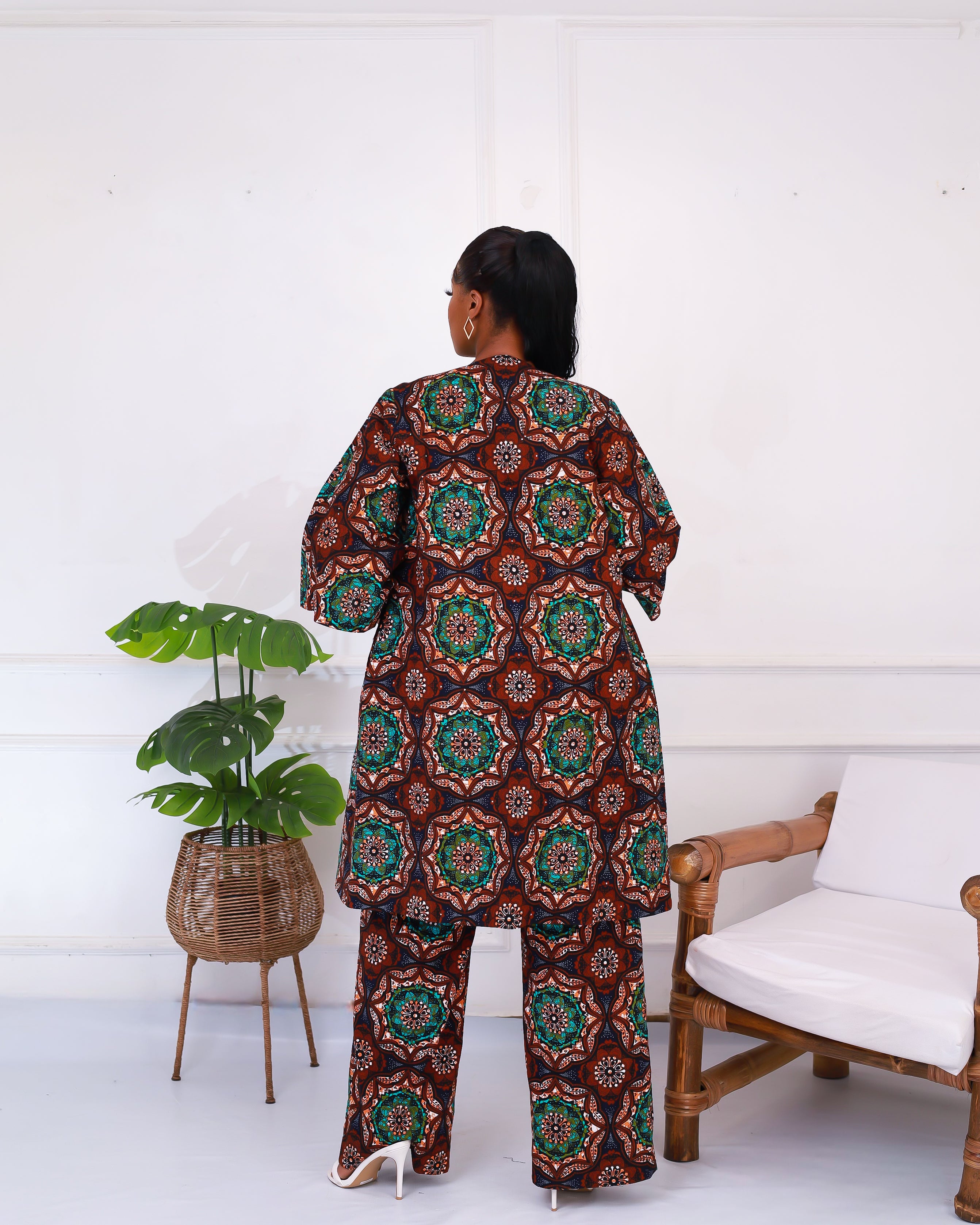 African Ladies Clothes Dashiki Print Trousers Female High Waist Pants –  Chocolate Boy Ltd