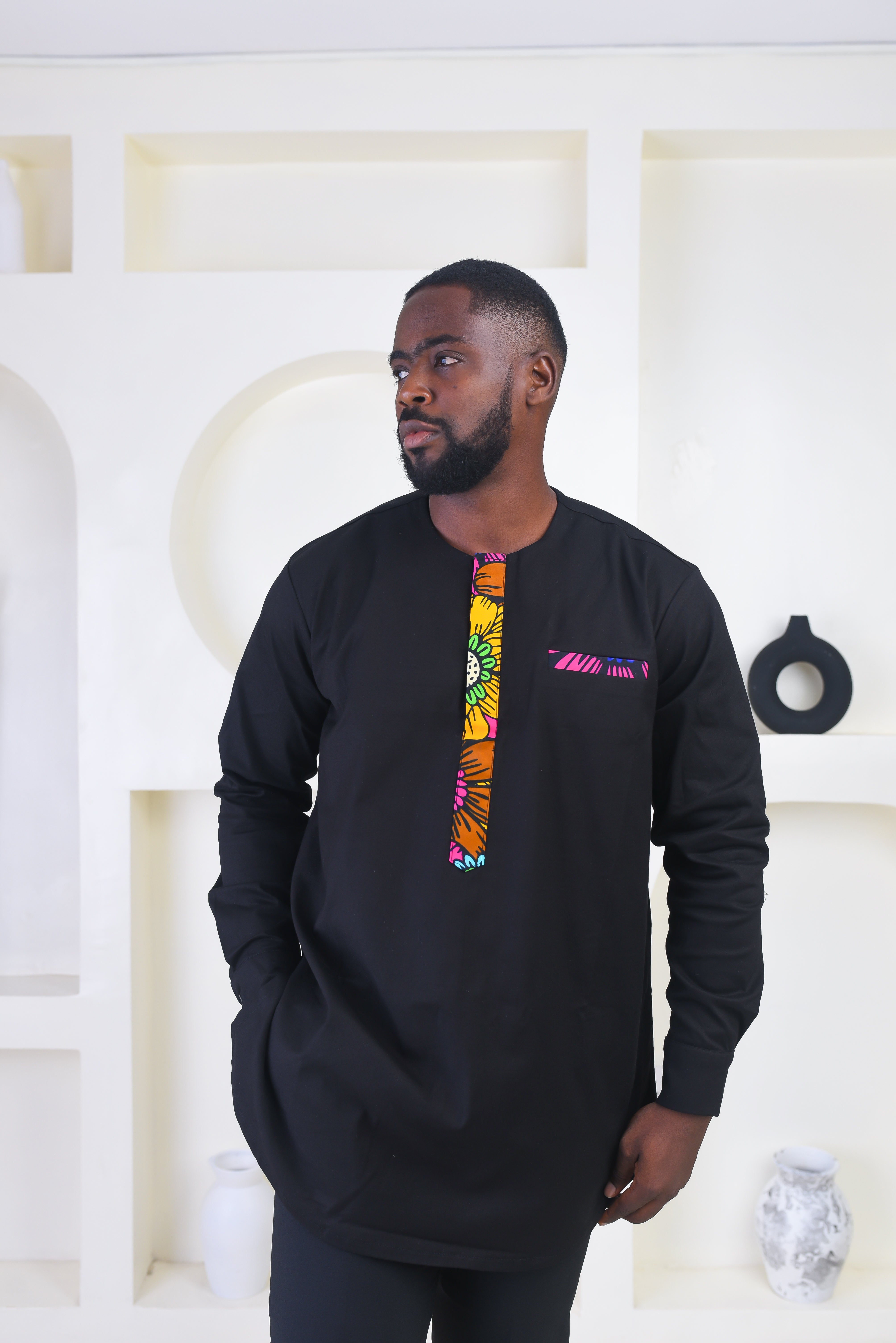 African long cheap sleeve shirt