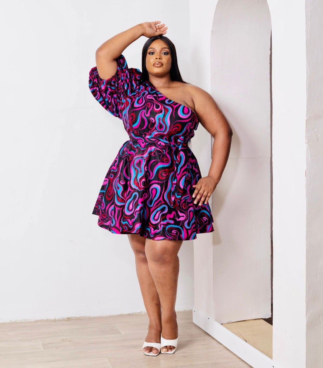 African print dresses 2024 2018 plus size