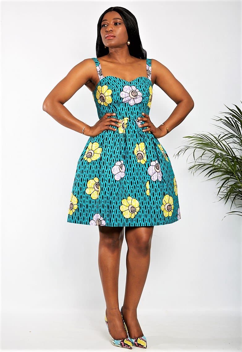 Shift on sale dress kitenge