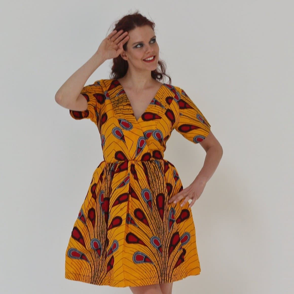 ankara straight dress styles for church