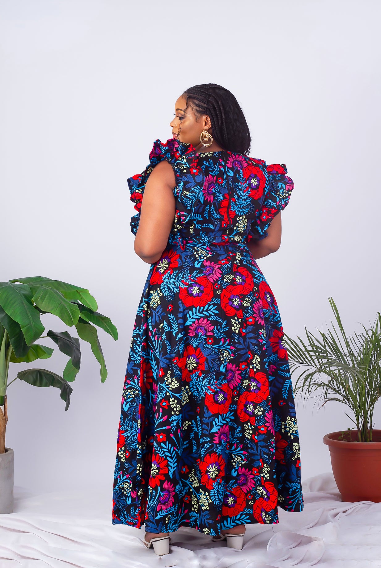 African Dresses in Maxi, Midi and Short Ankara Prints