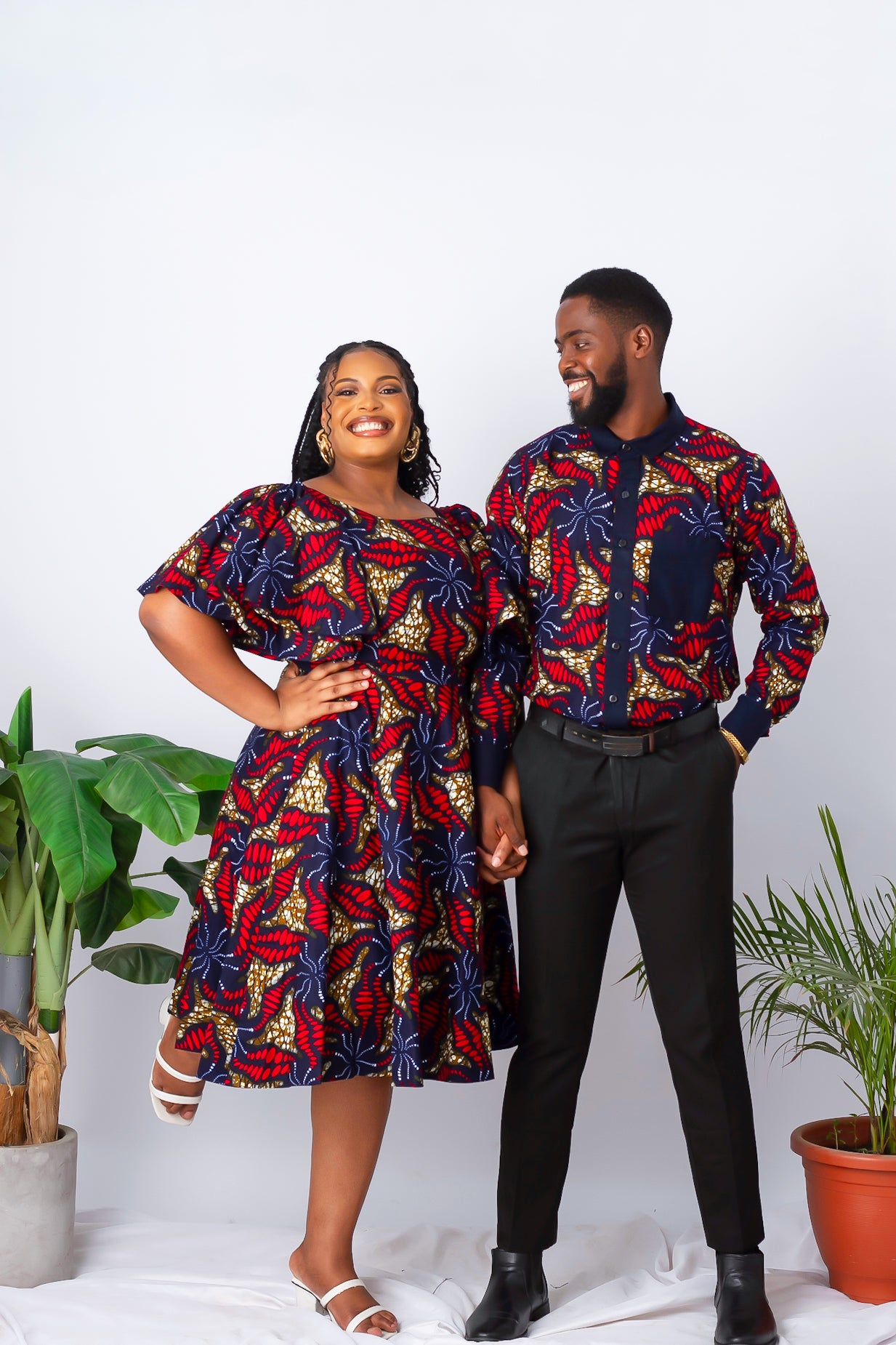 Matching african attires for couples best sale