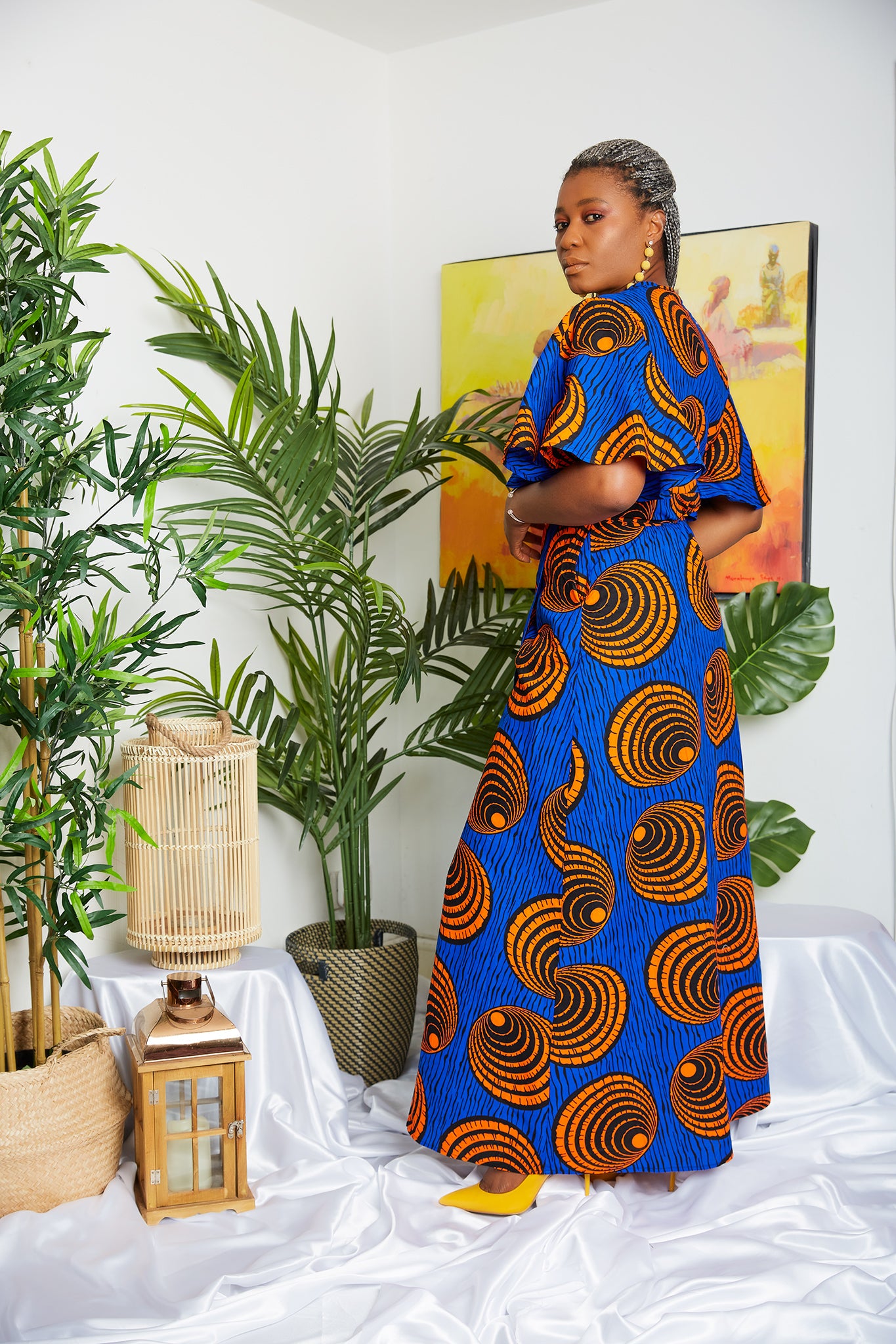 Long shop dresses ankara