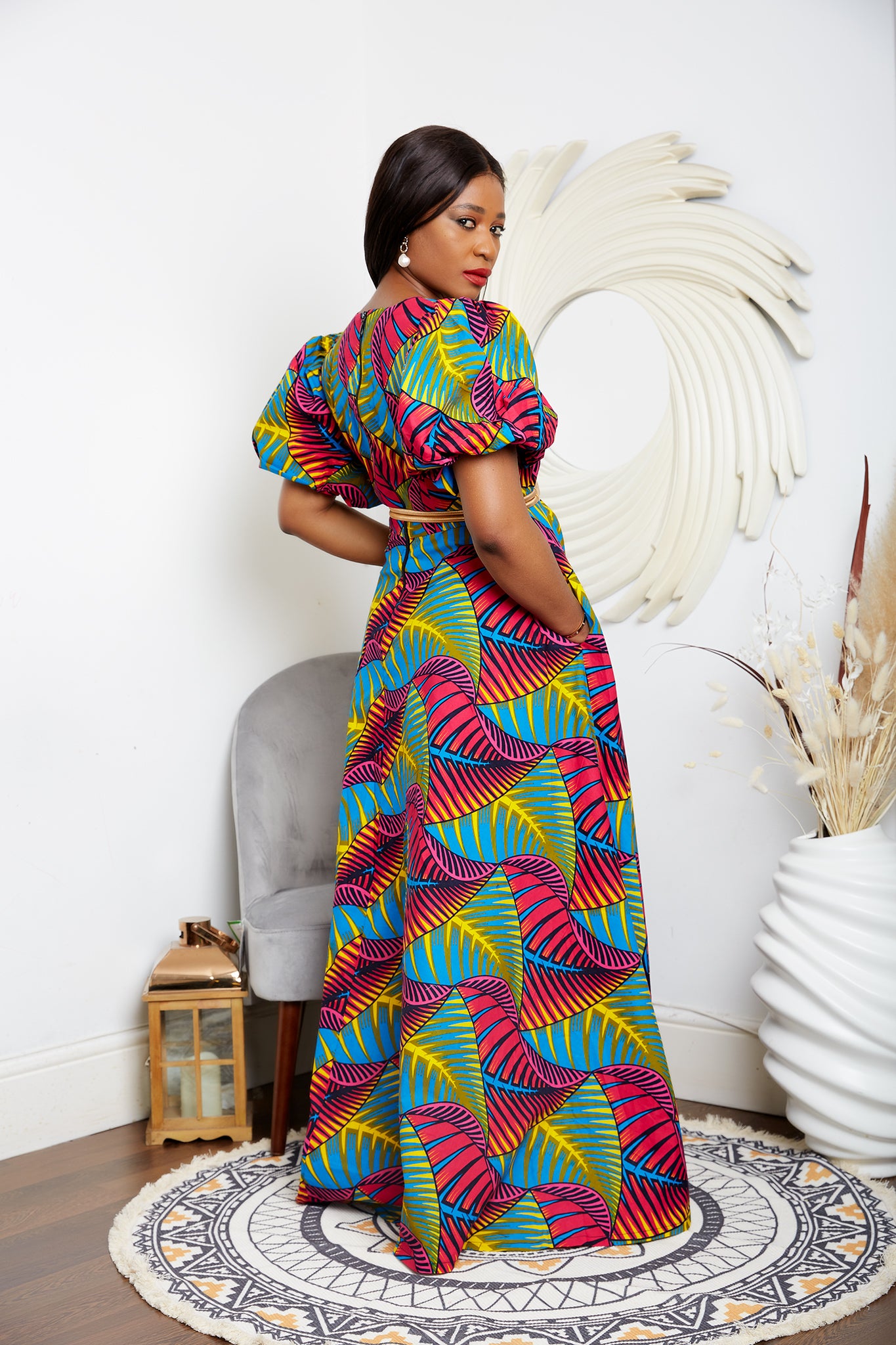 Ankara dress online on sale shop