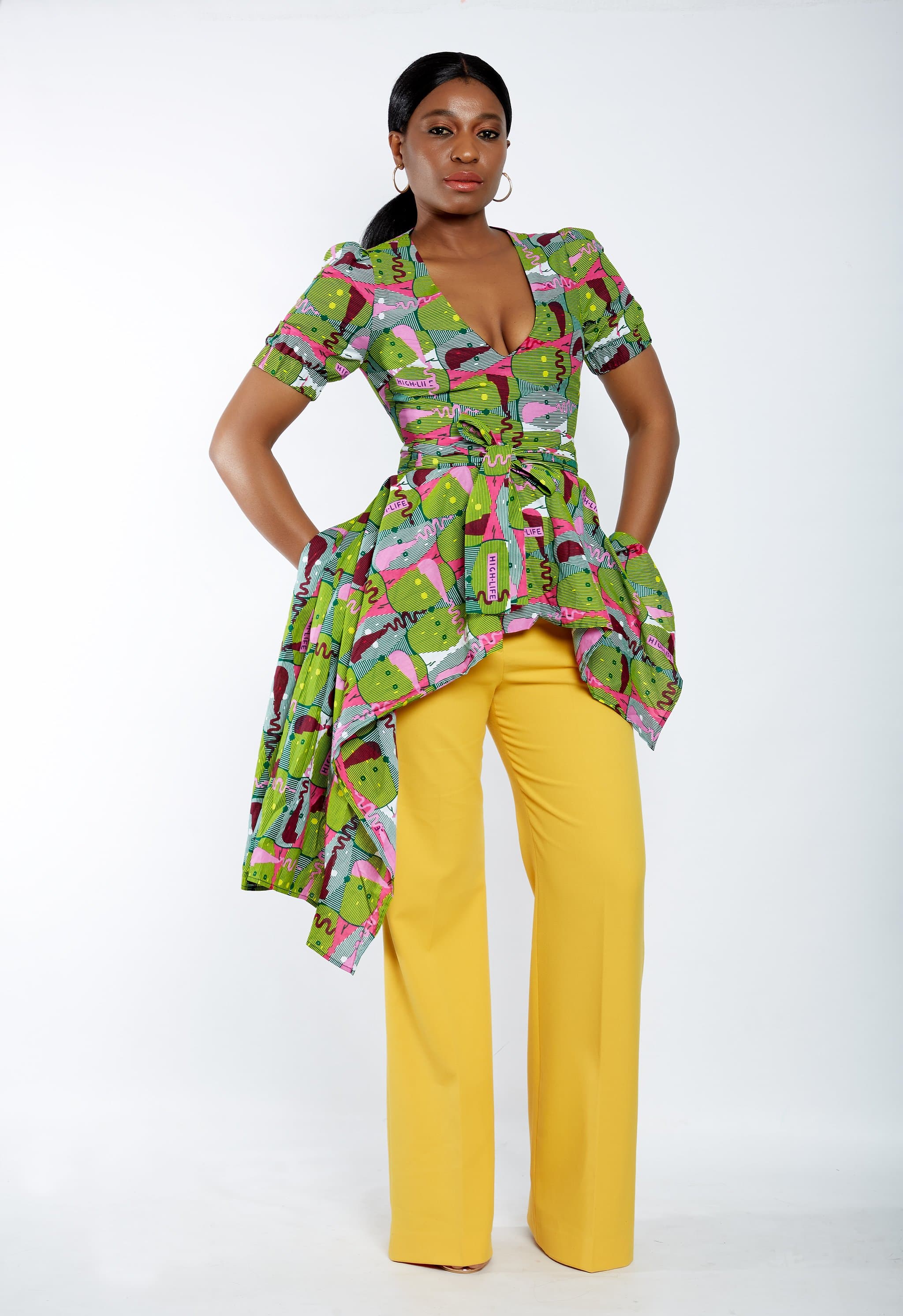 African blouses clearance with jeans