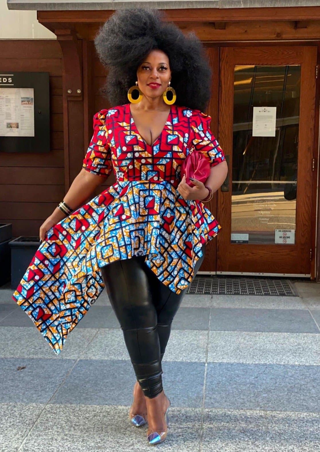 African blouses outlet styles